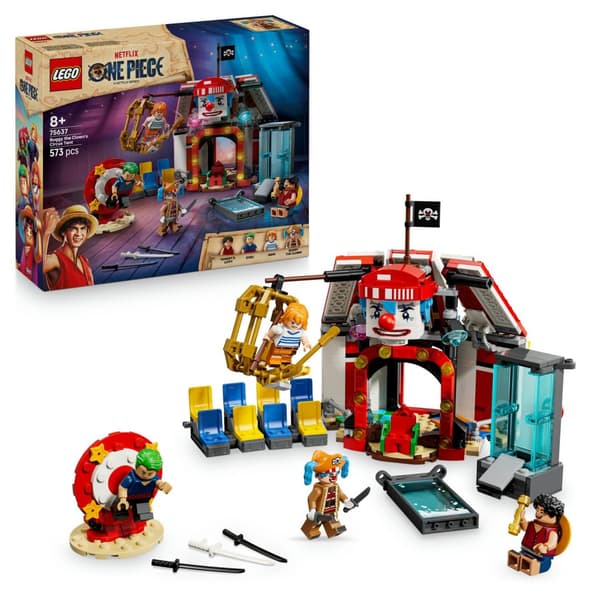 LEGO ONE PIECE Clownen Buggys cirkustält 75637