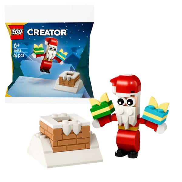 LEGO Creator Skorstensskoj med jultomten 30692