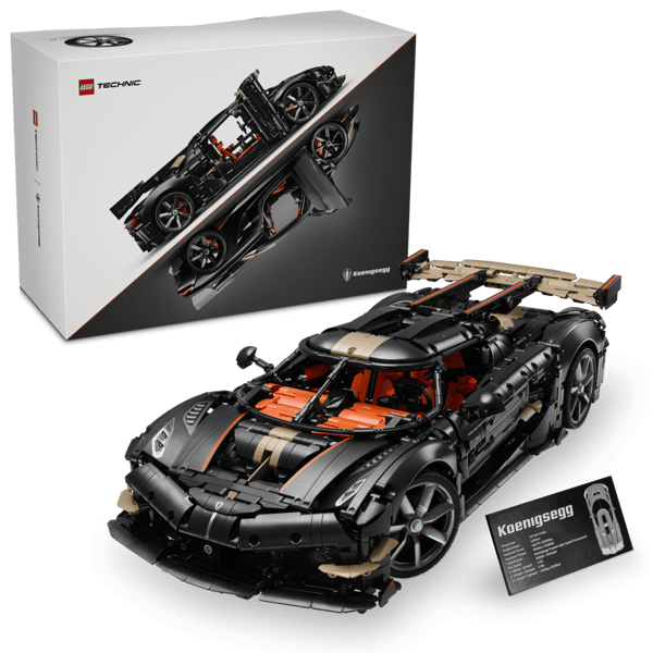 LEGO Technic Koenigsegg Sadair s Spear megabil 42232