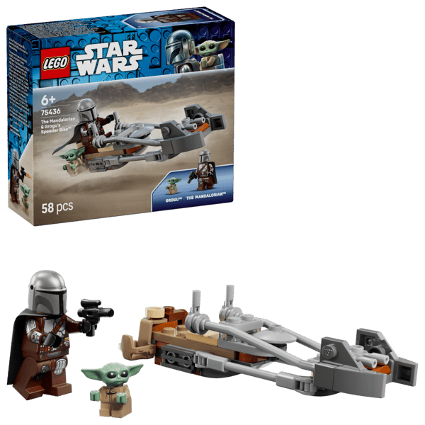 LEGO Star Wars The Mandalorian & Grogu's Speeder Bike 75436