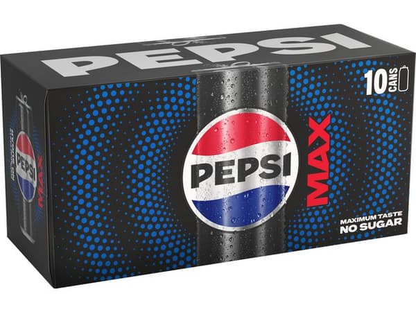 Dricka PEPSI Max 33cl burk 10st