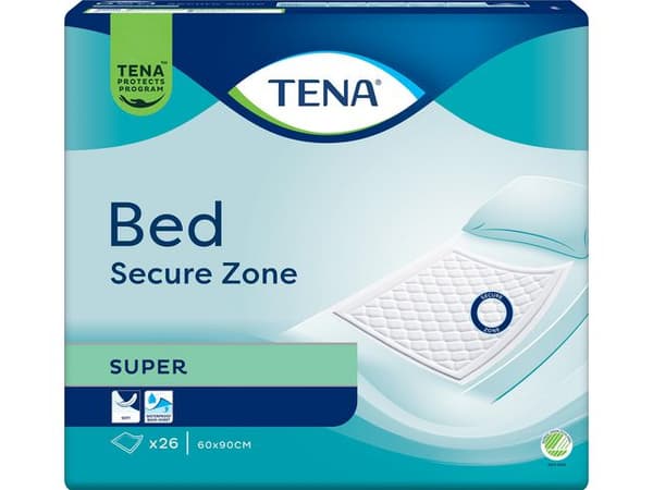 Inkoskydd TENA Bed Super 60x90cm 26/fp