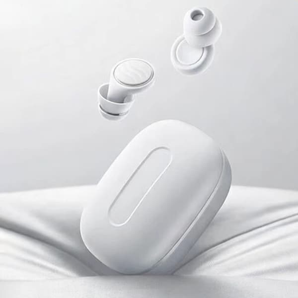 Sömn Hörlurar In ear att sova med Öronproppar 50 dB brusreducering - Vit