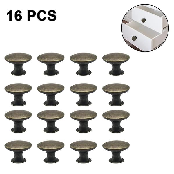 16 stk. skuffeknopper, vintage knop til skabe