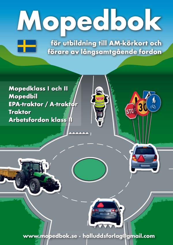 Mopedbok för utbildning till AM 9789153116073