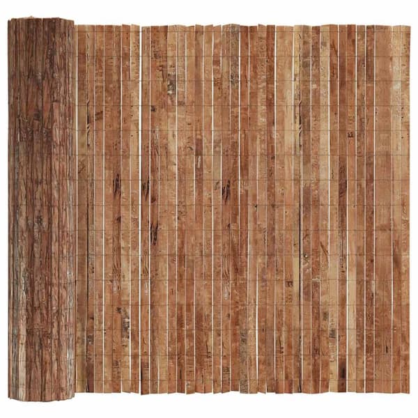 vidaXL Barkhegn Brun 400 x 125 cm Bark