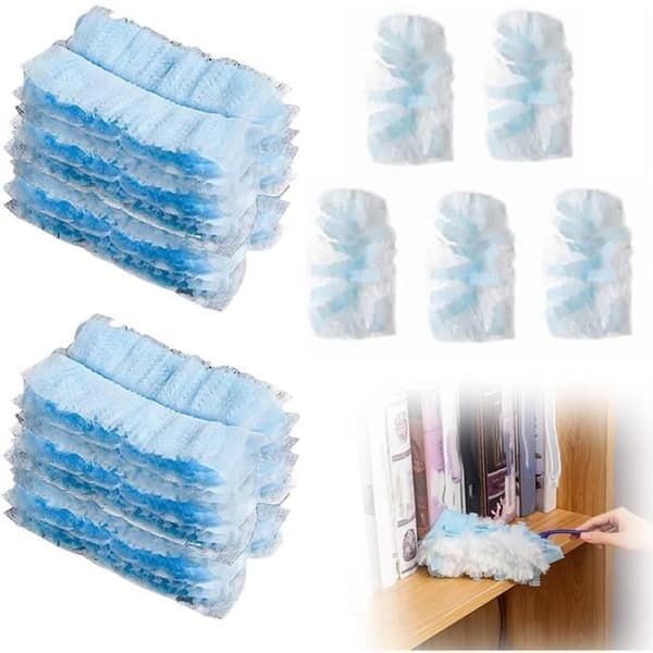 30 støvklude refills kompatible med Swiffer støvklud blå flerfarvet DUSTER