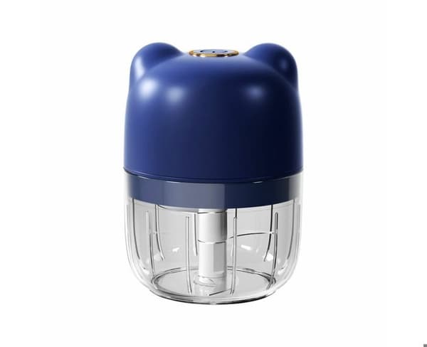 Elektrisk lökhackare Köksmathackare för lök, vitlök, grönsaker, frukt, 250ml, USB-laddning, lökskärare, grönsaksskärare