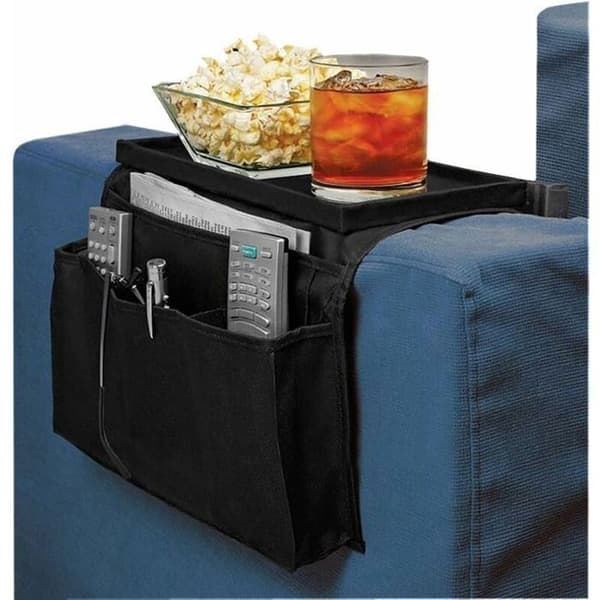 Oppbevaringsveske for sofa, armlenstøtte, oppbevaringsveske for sofabrett, hengende oppbevaringsveske - MHB