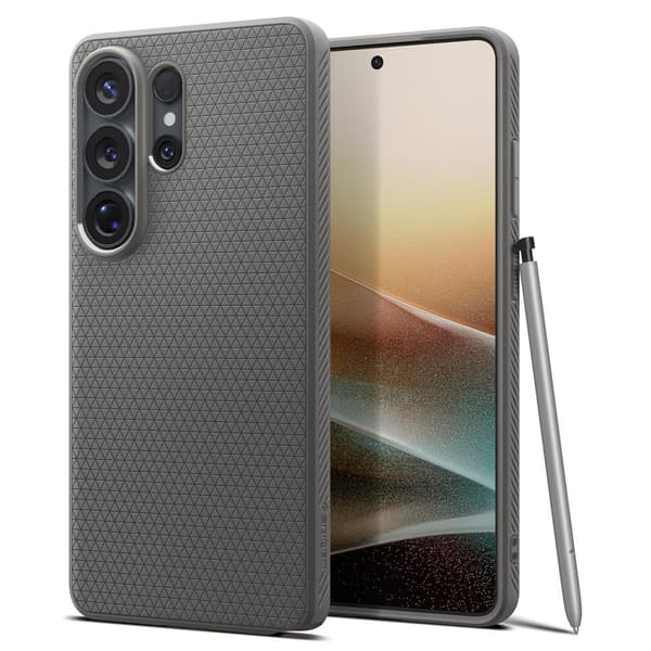 Spigen Samsung Galaxy S26 Ultra Skal Liquid Air Marble Grey