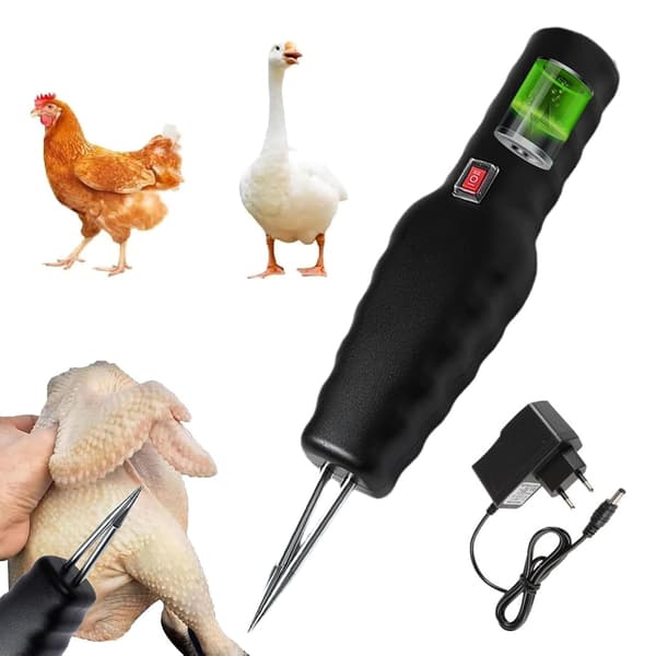 Elektrisk kycklingfjäderplockningsmaskin - Elektrisk fjäderfäfjäderplockningsmaskin, bärbar och bekväm automatisk kycklingfjäderplockningsmaskin