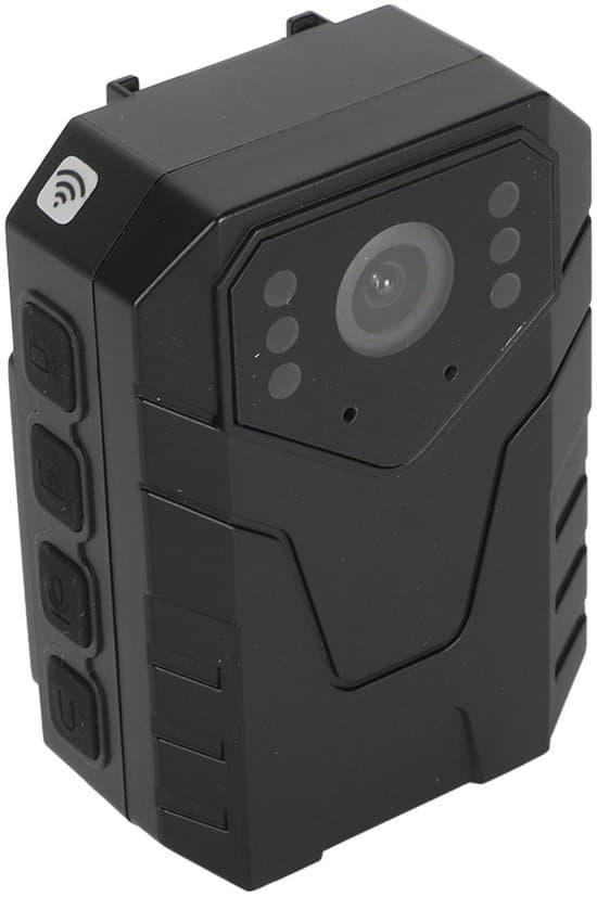 4K HD WiFi Kropskamera, Bærbart Clip Bodycam med Audio-Video Optagelse til Daglig Data Retshåndhævelse, Understøtter 128G Hukommelsesudvidelse