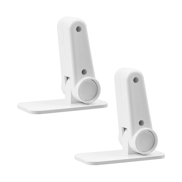 2-pack dörrhandtagslås, självhäftande barnsäkra dörrhandtagslås, handtagslås som inte behöver borras, lämpliga för barn och småbarn.