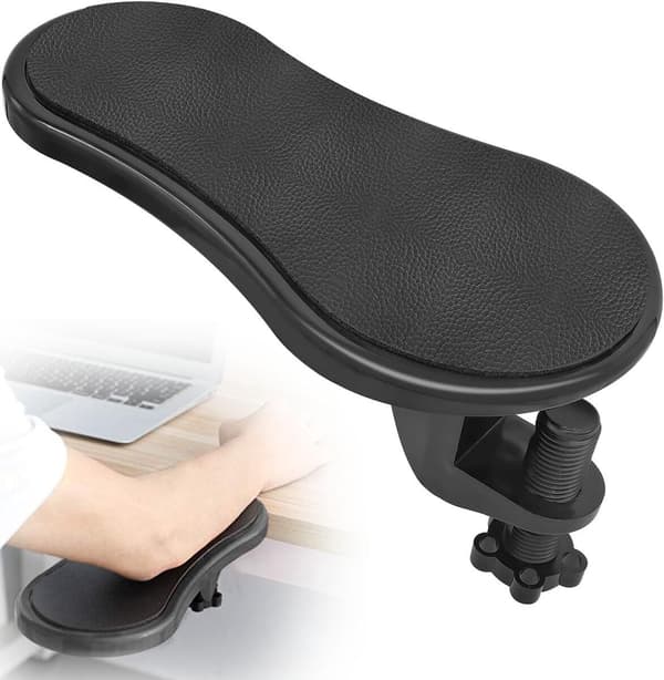 Ergonomisk Skrivebordsarmstøtte - Håndledsstøtte - Armstøtte - Computerbord - Ergonomisk Armstøtte