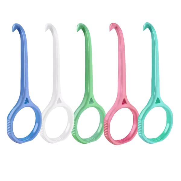 Set med 5 verktyg för att ta bort aligners, 5 färger av transparenta verktyg för att ta bort Invisalign aligners, retainers och andra tandställningar.