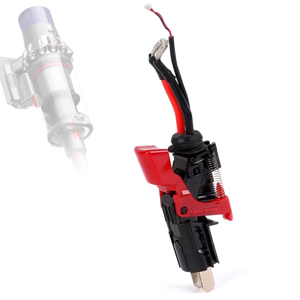 Lämplig för - Ersättningsdel för avtryckarknappen till Dyson V10 SV12 dammsugare; utbytbar del för på/av-knappen.