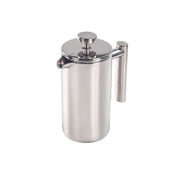 Pressopannu, 1,5 litraa, ruostumaton teräs, kaksiseinäinen eristetty, hopea, 1500 ml