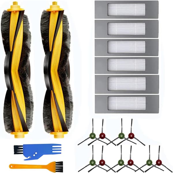 20-pack ersättningsdelar för Ecovacs Deebot Ozmo 920/950/T5/T8/N8+ dammsugare