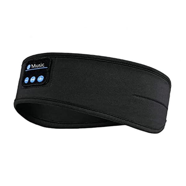 Sovhörlurar - Trådlöst Bluetooth-pannband med ultratunna HD-stereohögtalare för sport, sidosömn, yoga, fitness, avkoppling