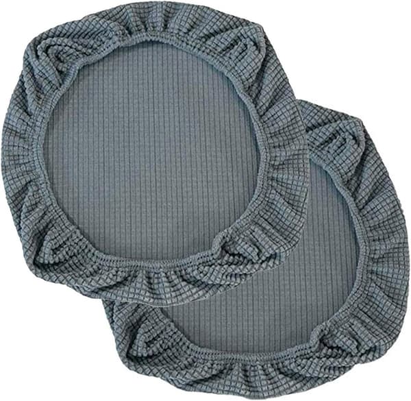Tuolinpäälliset - 2 kpl - Joustavat tuolinpäälliset - Luistamaton tuolin verhoilu - Polyesteri - Toimistotuolin päällinen - Irrotettava tuolinpäälline