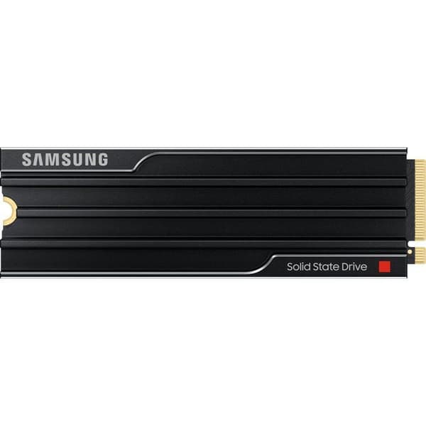 SAMSUNG - 9100 PRO med kølelegeme - Intern SSD - 1 To - NVMe M.2 PCIe 5.0x4 - Læsehastighed op til 14 800 Mo/s