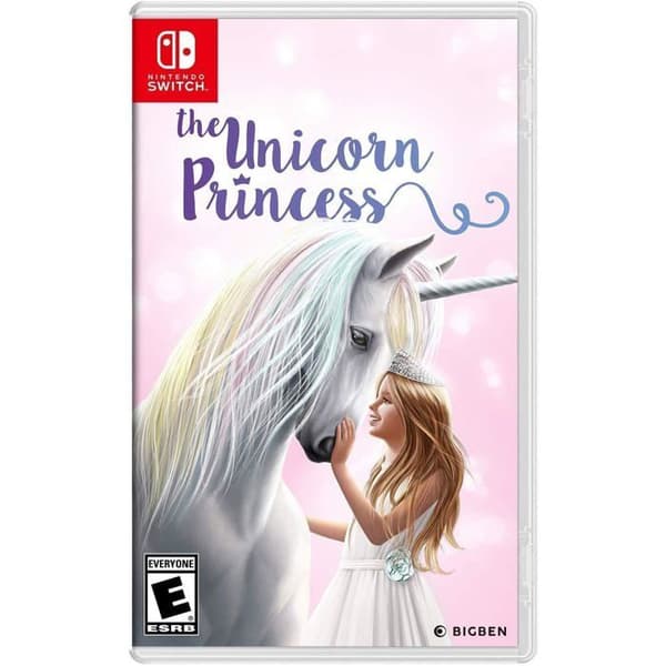 Nintendo Switch-spel - Enhörningsprinsessan - Häventyr - Öppen Värld - 15 Uppdrag