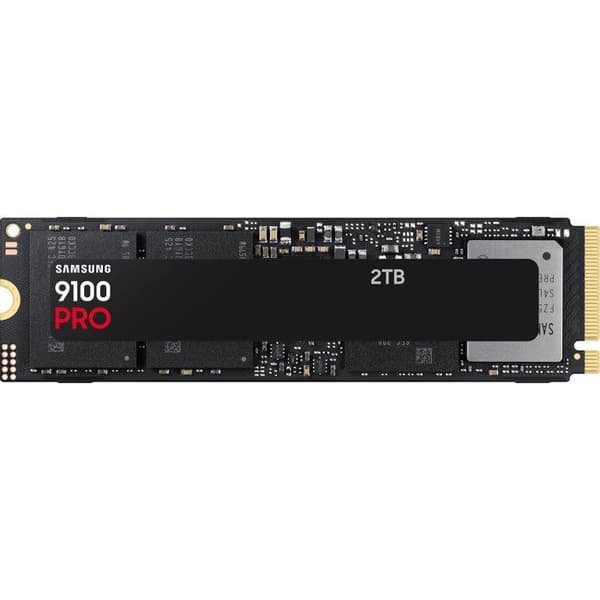 SAMSUNG - 9100 PRO - Intern SSD - 2 To - NVMe M.2 PCIe 5.0x4 - Läshastighet upp till 14 800 Mo/s