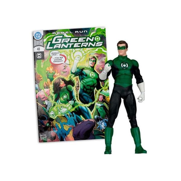 Figur - MCFARLANE - Green Lantern Hal Jordan (DC Multiverse) - 17,8 cm - 22 artikulationer - inkluderet tilbehør