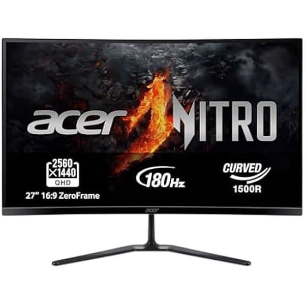 PC-skärm - ACER - Nitro ED270U S3 - 27 tum - QHD 2560x1440 - 180 Hz - FreeSync Premium
