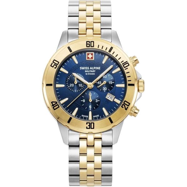 Swiss Alpine Military 7024.9145 Herrklocka Cruiser Chronograph 44 mm 10 ATM