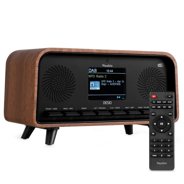 Audizio Desio DAB Radio – Mörk trä