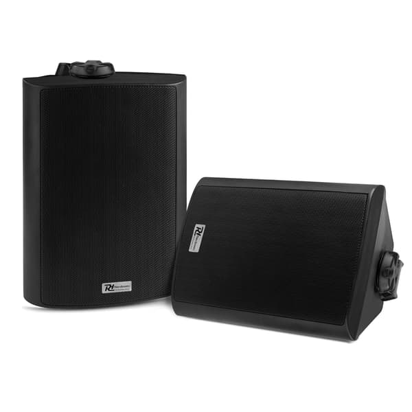 Power Dynamics WS50AB svart WiFi och Bluetooth aktiva högtalarset