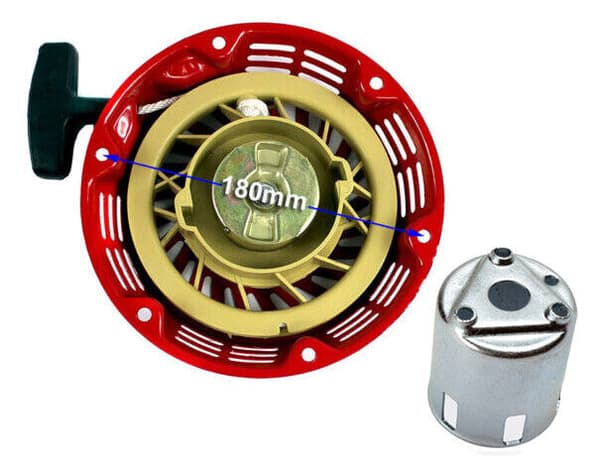 19,5 CM rekylstarter + kop til Honda motor GX240, GX270 9 HK