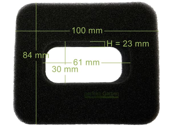 luftfilter för röjsåg Husqvarna 39 240 245 F R RX EPA / 502 11 58-01