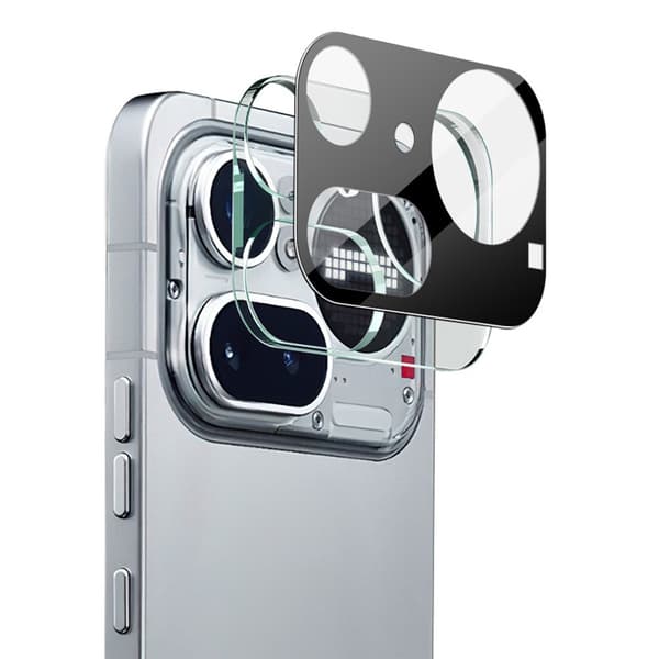 IMAK Karkaistu lasi kamerasuoja sopii Nothing Phone (4a) Pro - Musta