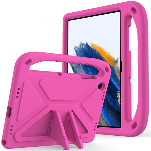 SKALO Samsung Galaxy Tab A11+ Barnskal med handtag och ställ - Rosa