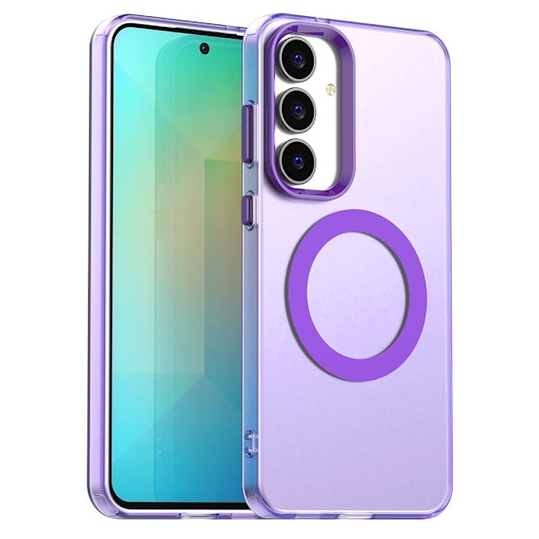 SKALO Samsung S25 FE Candy Series Hybrid Skal - Lila