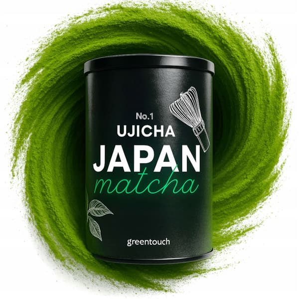 Te Japansk Matcha premium+ Nr. 1 Uji 80 g Green Touch første høst