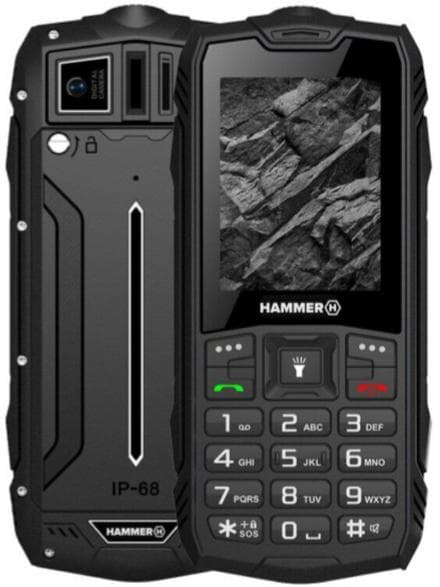 HAMMER Rock Black mobiltelefon