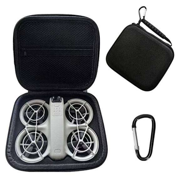 Svart Hårt Fodral För Drönare, Väska För Dji Neo Fly More Combo