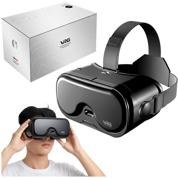 VR-glasögon för telefonen VRG Q8 Virtual Reality 3D-glasögon Spel Filmer