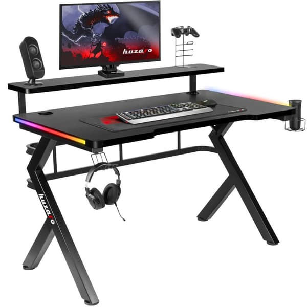 Huzaro Hero 5.0 RGB gaming-bord med LED-baggrundsbelysning