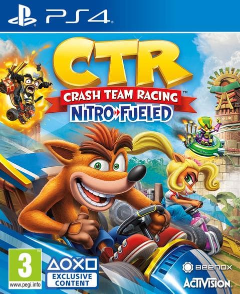 Crash Team Racing Nitro-Fueled PS4-peli (PS5-yhteensopiva)