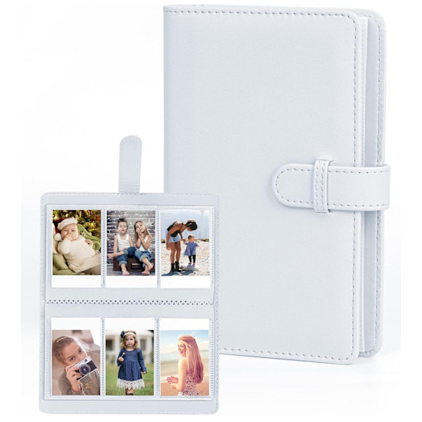 Hvid Fotoalbum 108 Til Fujifilm Instax Mini 12 40 11 9 8 7 Evo Link Liplay