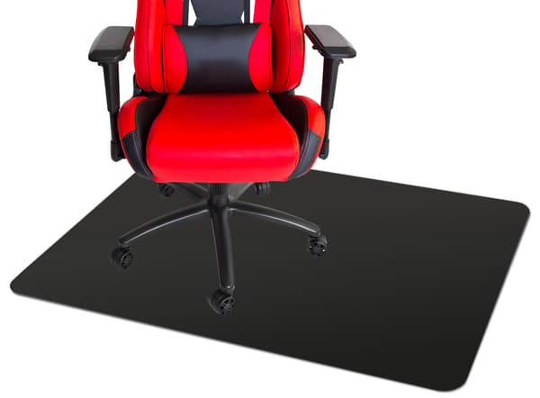 Skyddsmatta för under fåtöljen 120x90 cm 0,5 mm svart