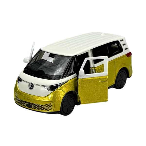 Welly VW Volkswagen ID. Buzz Vit och Gul 1:34 43829
