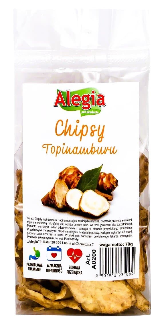 Alegia | Jordärtskockschips 70g - Jordärtskockschips 70g