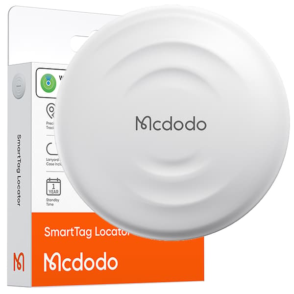 MCDODO MINI GPS-LOKATOR TIL BIL, CYKEL, NØGLER, BØRN, KAT, HUNDETÆLLE