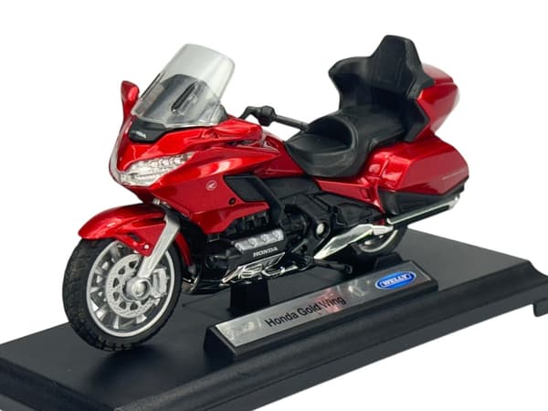 Welly Honda Gold Wing röd 1:18 12857