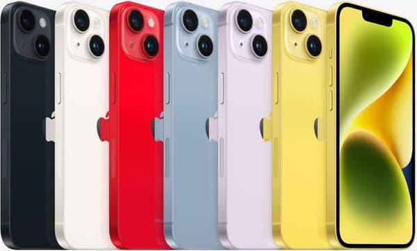 iPhone 14 128GB - 1 År Garanti Begagnad i Nyskick - Svart